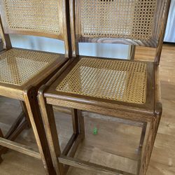 Wicker Bar Chairs