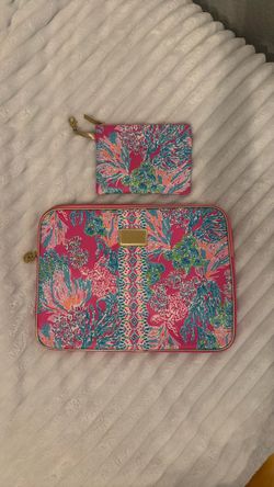 Lilly Pulitzer Laptop Sleeve and Pouch Set