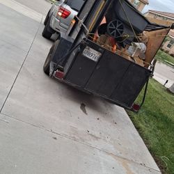 Mobile Junk Garbage Trailer