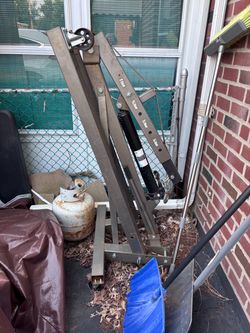 1 Ton Foldable Engine Hoist Cherry Picker