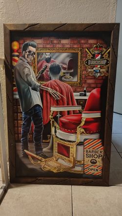 Barbershop skull theme