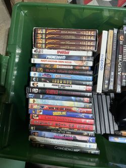 100+ DVDs 