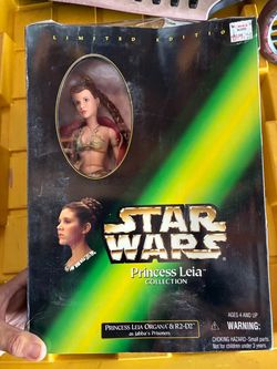 1998 Hasbro Star Wars Princess Leia Collection w/ R2D2 NIB