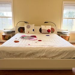 King size bedroom set, made in Italy