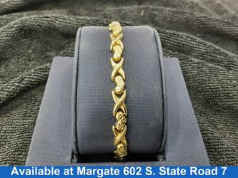 Bracelet - Yellow Gold 10k (.417) 5.1 grams 7 inch