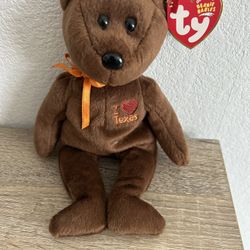 TY Beanie Baby TEXAS
