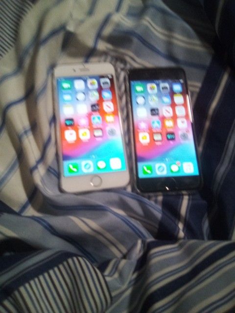 Two iPhones Reg 6 16 Gigs