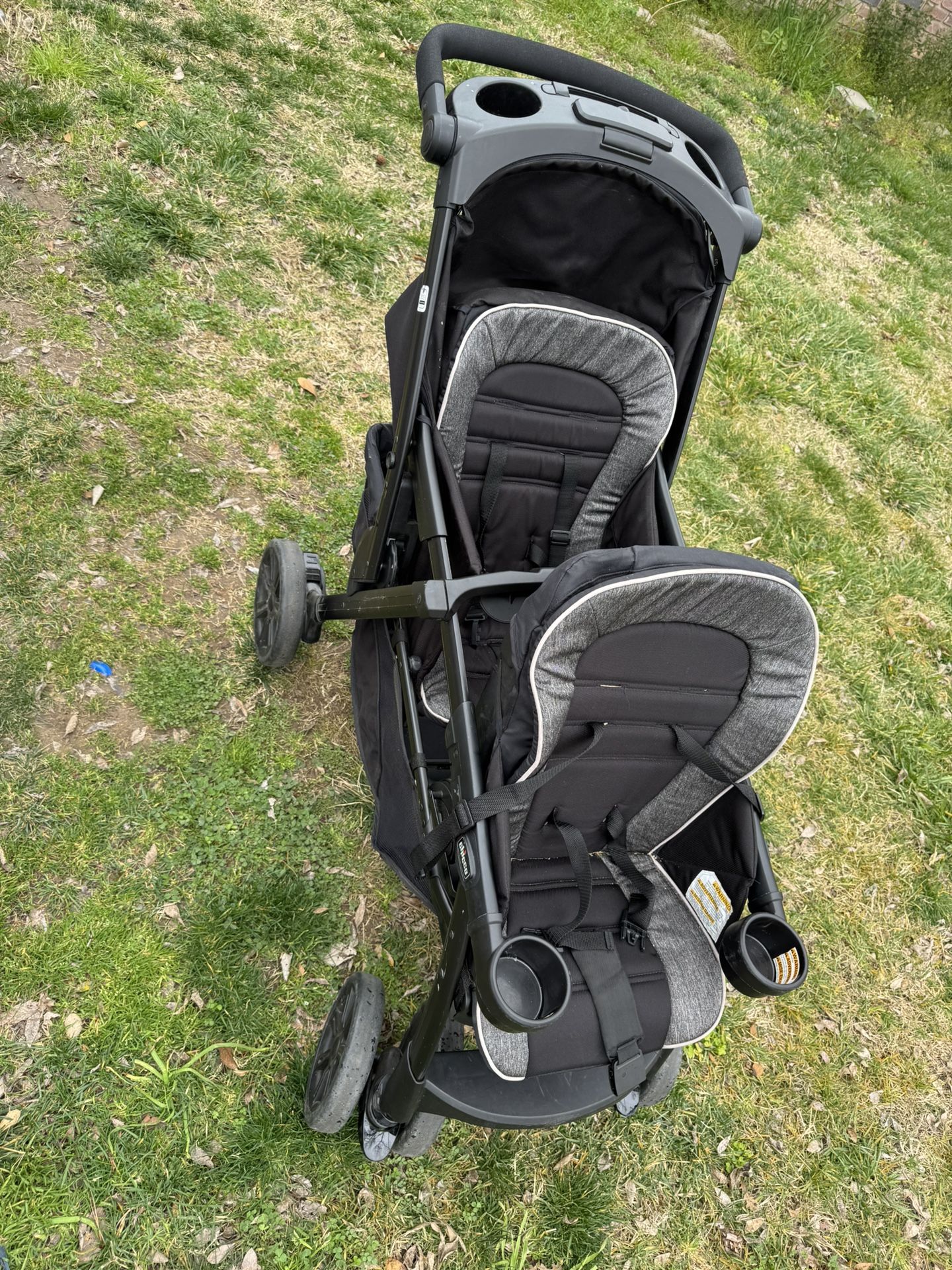 Chicco Cortina Together Double Stroller, Minerale