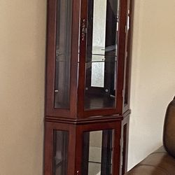 Corner Display Cabinet