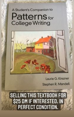 Paterns for college writing