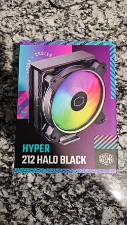 Coolermaster Hyper 212 Halo Black CPU air cooler