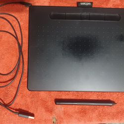 Wacom Intuos Wireless Graphics Drawing Black Tablet