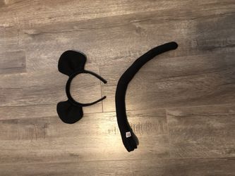 Mouse Ears & Tail Halloween Costume Accessories