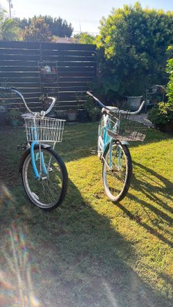 2 ladies bicycles