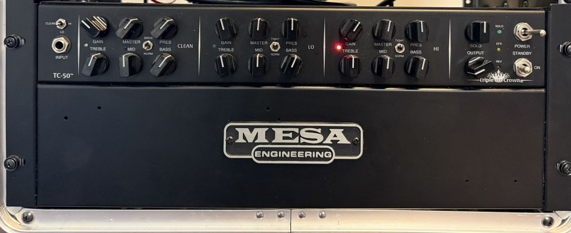 Mesa Triple Crown TC-50 Rackmount Guitar Amplifier Head
