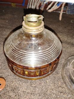 Vintage oil lamps