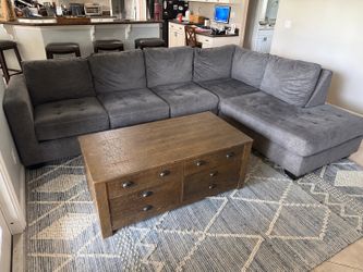 Couch and coffee Table