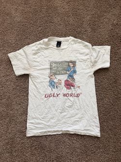 uglyworld graphic tee “ Drugs we all do them”
