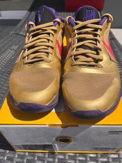 Nike Kobe 5 Protro x UNDEFEATED “Hall of Fame” and "Eggplant/Black-Metallic Gold" – Size 9.5