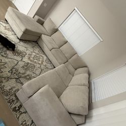 127” Living Spaces Couch