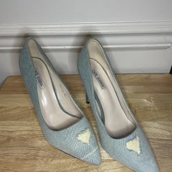 Cape Robbin Women Denim Heels Size 8.5