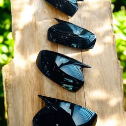 Carbon Fiber For 2009-2015 INFINITI G37 G25 Q40 Side Mirror Cover Caps