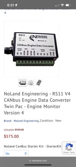 RS11 – CANbus Engine Data Converter Version 4.0 For GPS