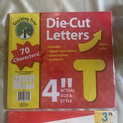Die-cut Letters