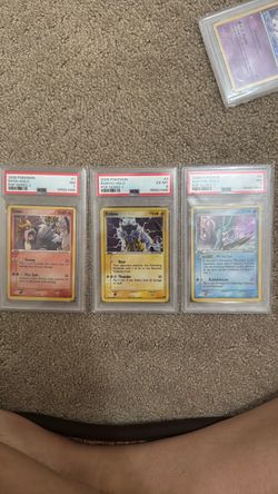 PSA Graded Pokemon POP Series 2 Holo Card Lot Sequential