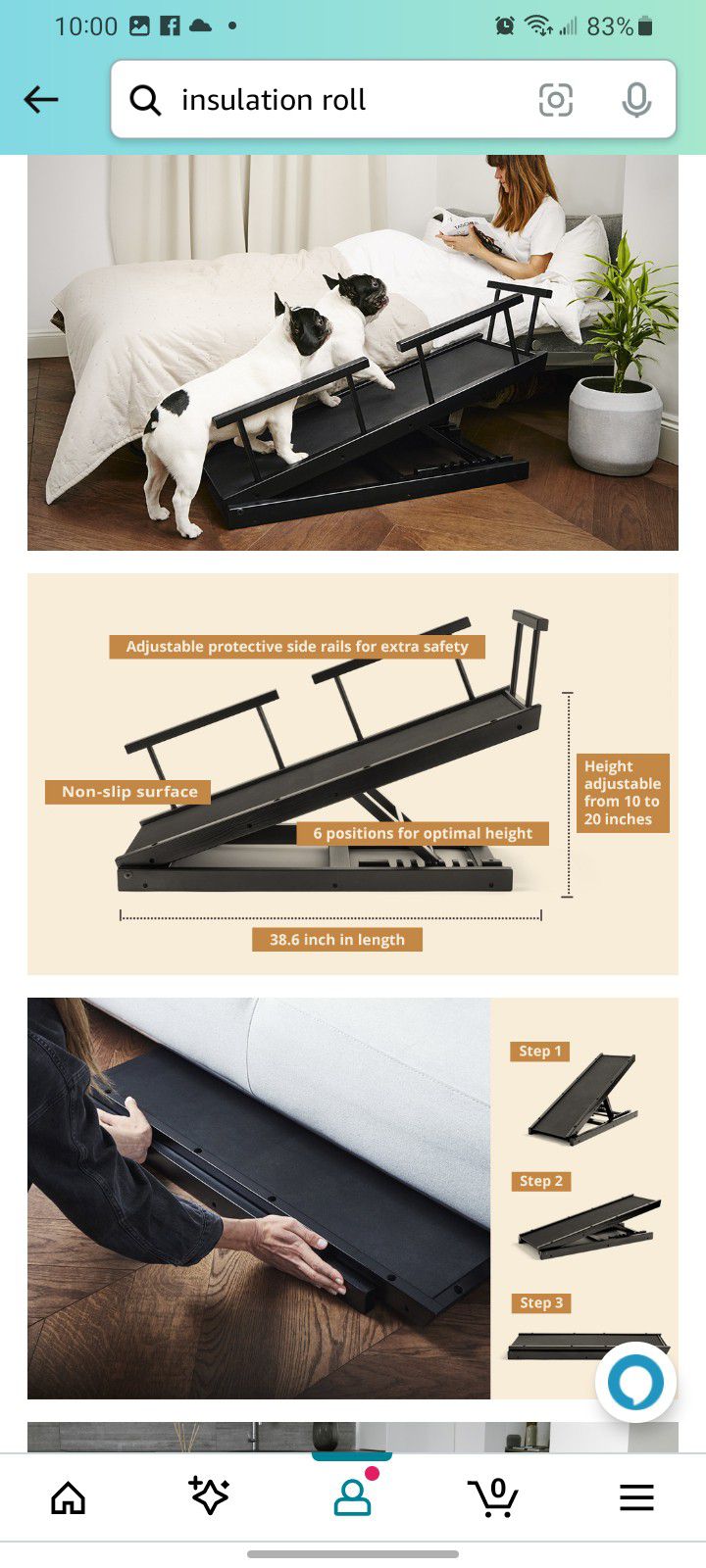 Dog Ramp For Any Area A Pet Needs Help Getting Onto Couch Or Bed
