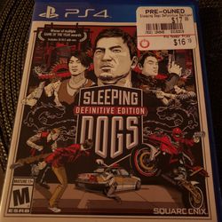 Sleeping dogs (PS4)