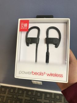 Brandnew Powerbeats 3 Wireless-Black