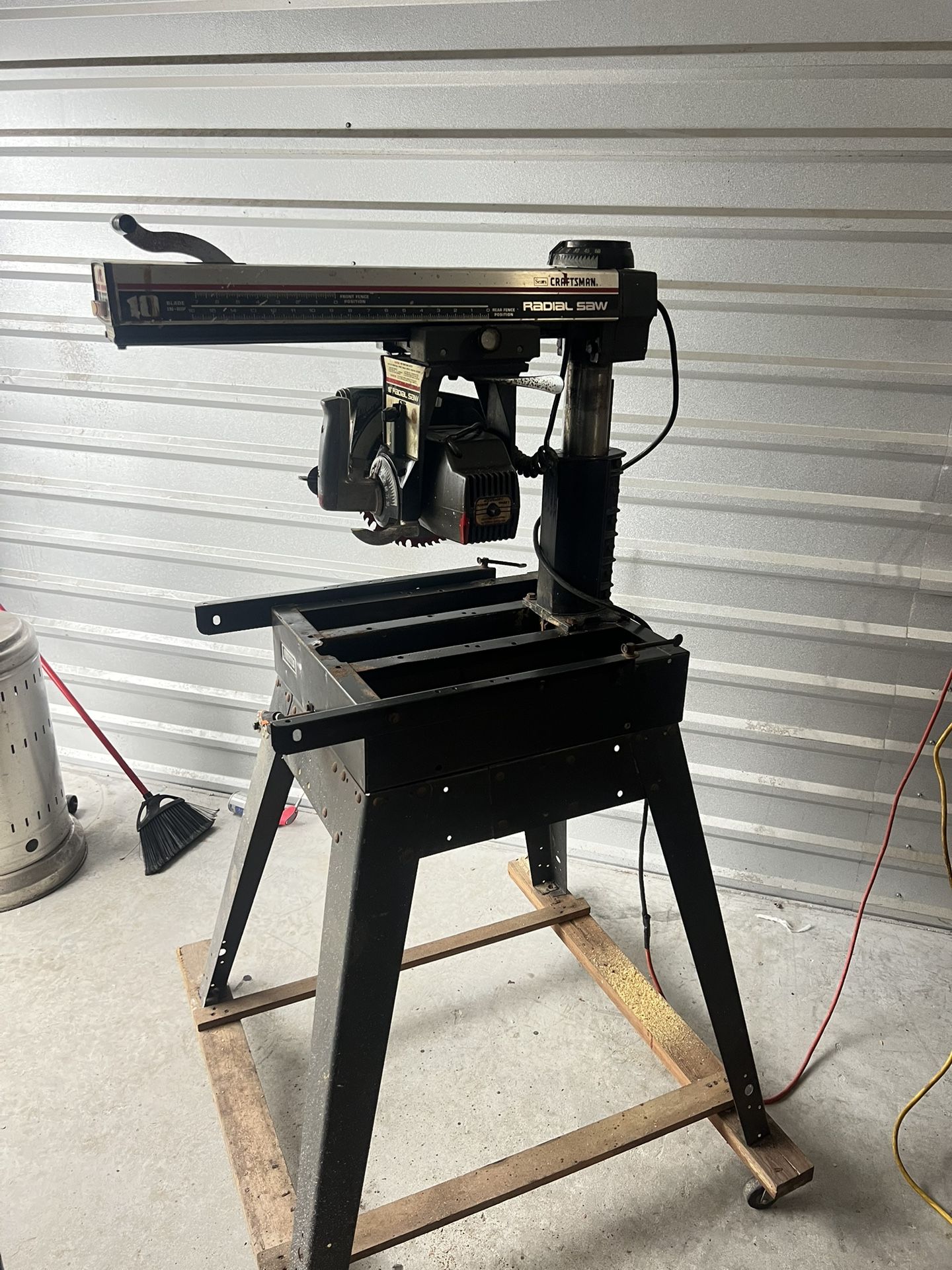 Radial Arm Saw 10” Craftsman