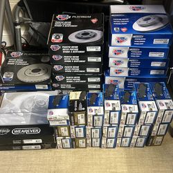 Lot Of Premium Brakes And Rotors 