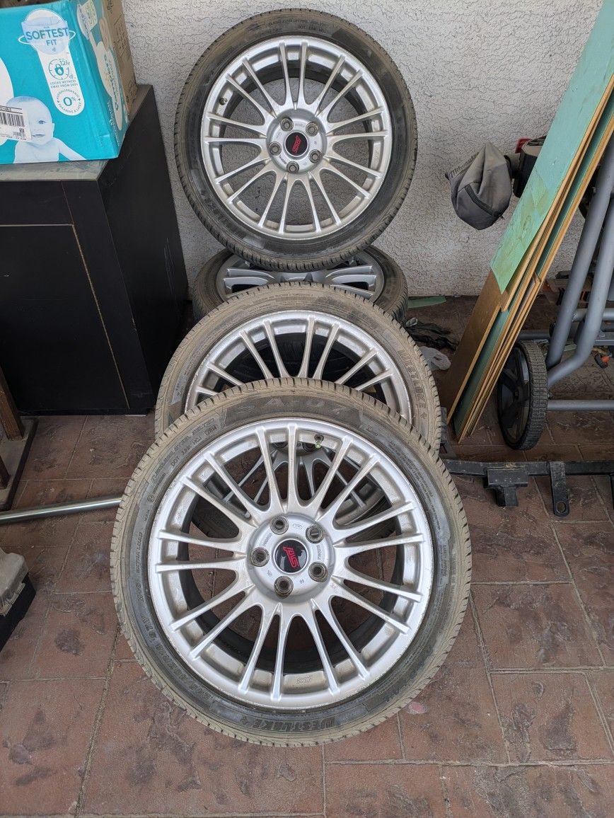 subaru sti rims 