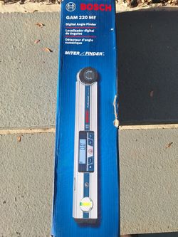 Bosch Digital Angle Finder.