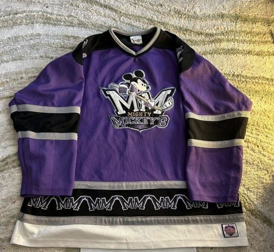 Vintage Disney Mickey Mouse Hockey Jersey