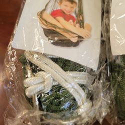 Lot of 3 soothing therapy net mesh swing rope Hammocks