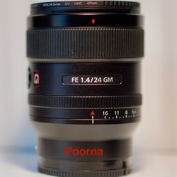 Sony 24mm F1.4 GM Prime G Master Lens