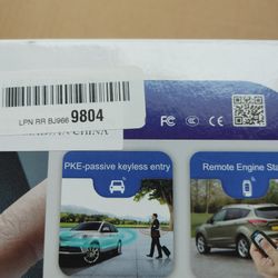 The EasyGuard PuKe Push Start Kit. Keyless Entry. Remote Start Remote Engine Starts Remote Trunk Remote Touch Password Entry.