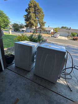 Washer and dryer