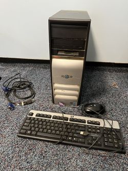 Early 2000s Windows Compaq Evo Desktop