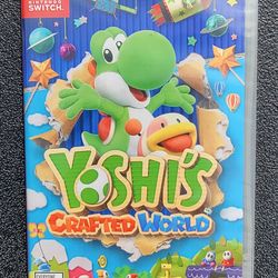 Nintendo Switch Game - Yoshi’s Crafted World (New, Factory Sealed)
