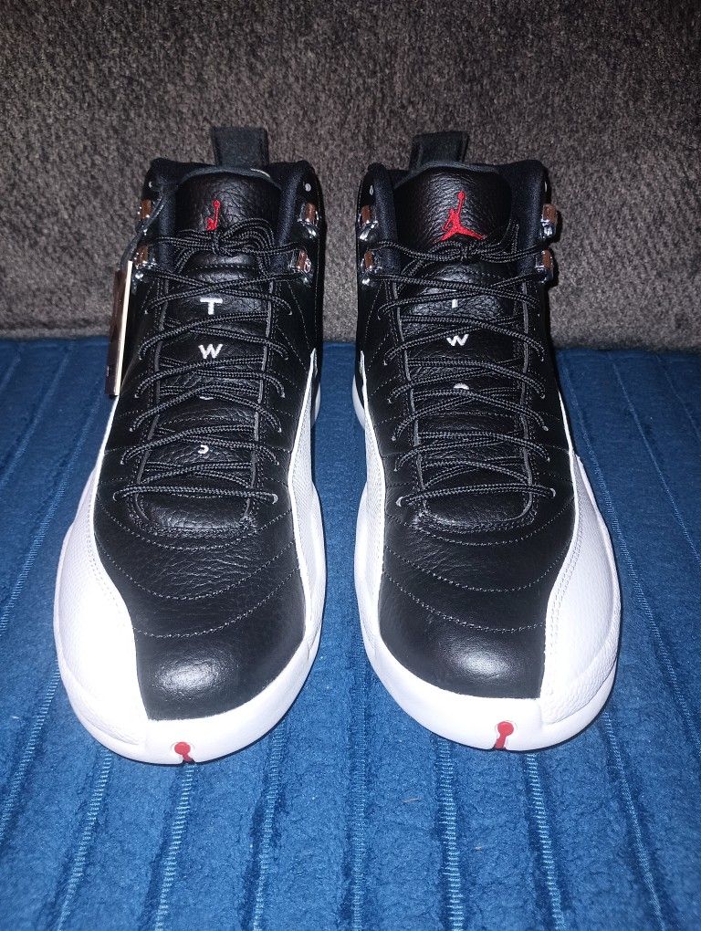 New Nike Air Jordan 12 Retro 2012 Playoff Sneakers Shoes Men's Size 12