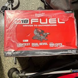  NEW Milwaukee M18 FUEL Dual Bevel Miter Saw – SAVE $50!
