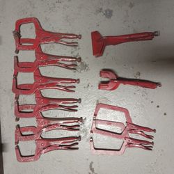 IRWIN VICE CLAMPS