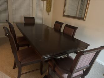 Dining Table Set With 6 Chairs