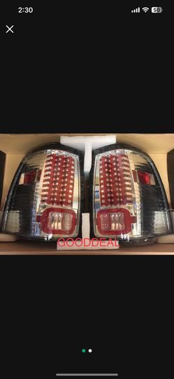 #NB5 BRAND NEW 2003-2006 Ford Expedition Taillight Chrome LED Tail Light Pair