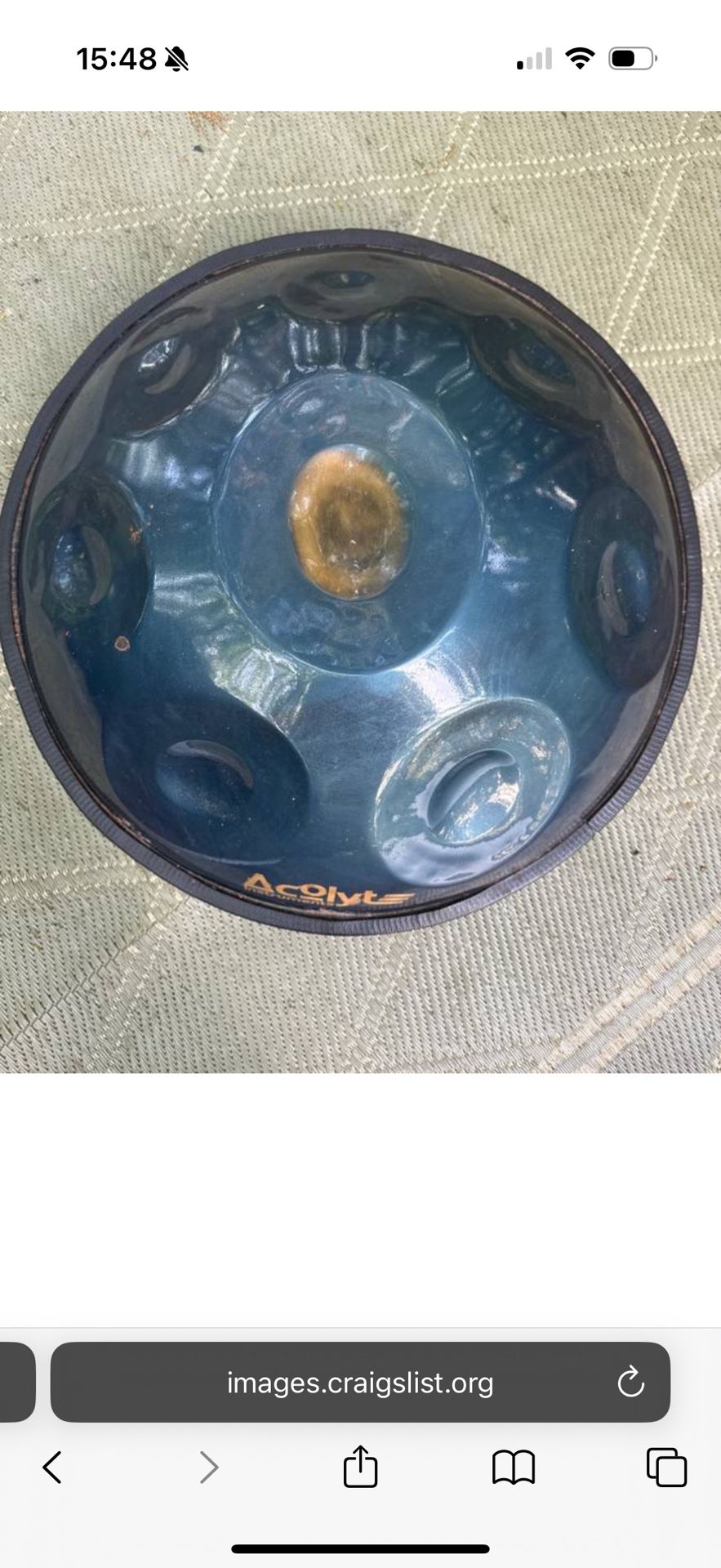 Acolyte Nirvana Handpan C# Raga Desh 432hz