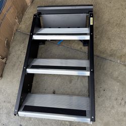 Mor/Ryde STP-206 StepAbove 3-Step RV Entry Steps 26" to 28" Door Width #6